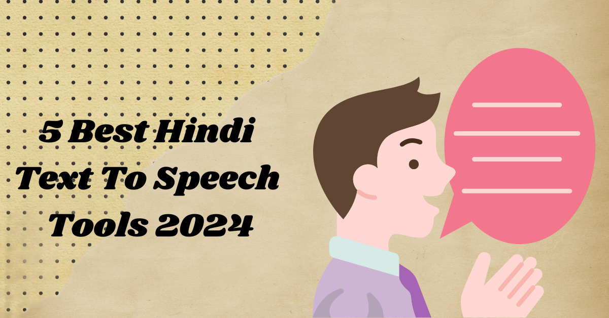 Best Hindi Text To Speech